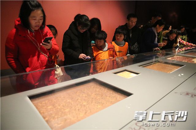 大同二小“我的假日在湘博”親子課堂，歡了孩子,，樂了家長,。照片均為長沙晚報(bào)記者 舒薇 攝