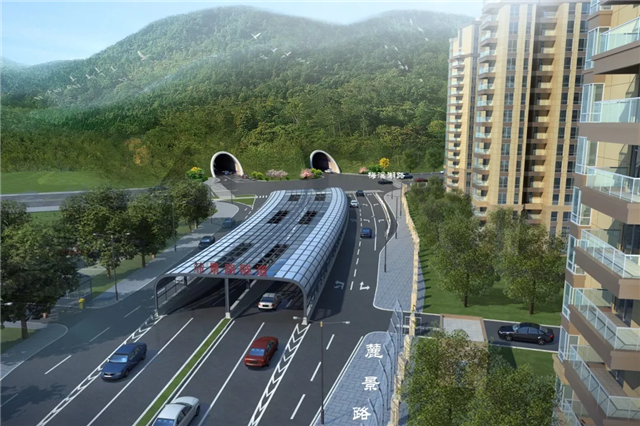 ▲麓景路南延工程嶺北效果圖