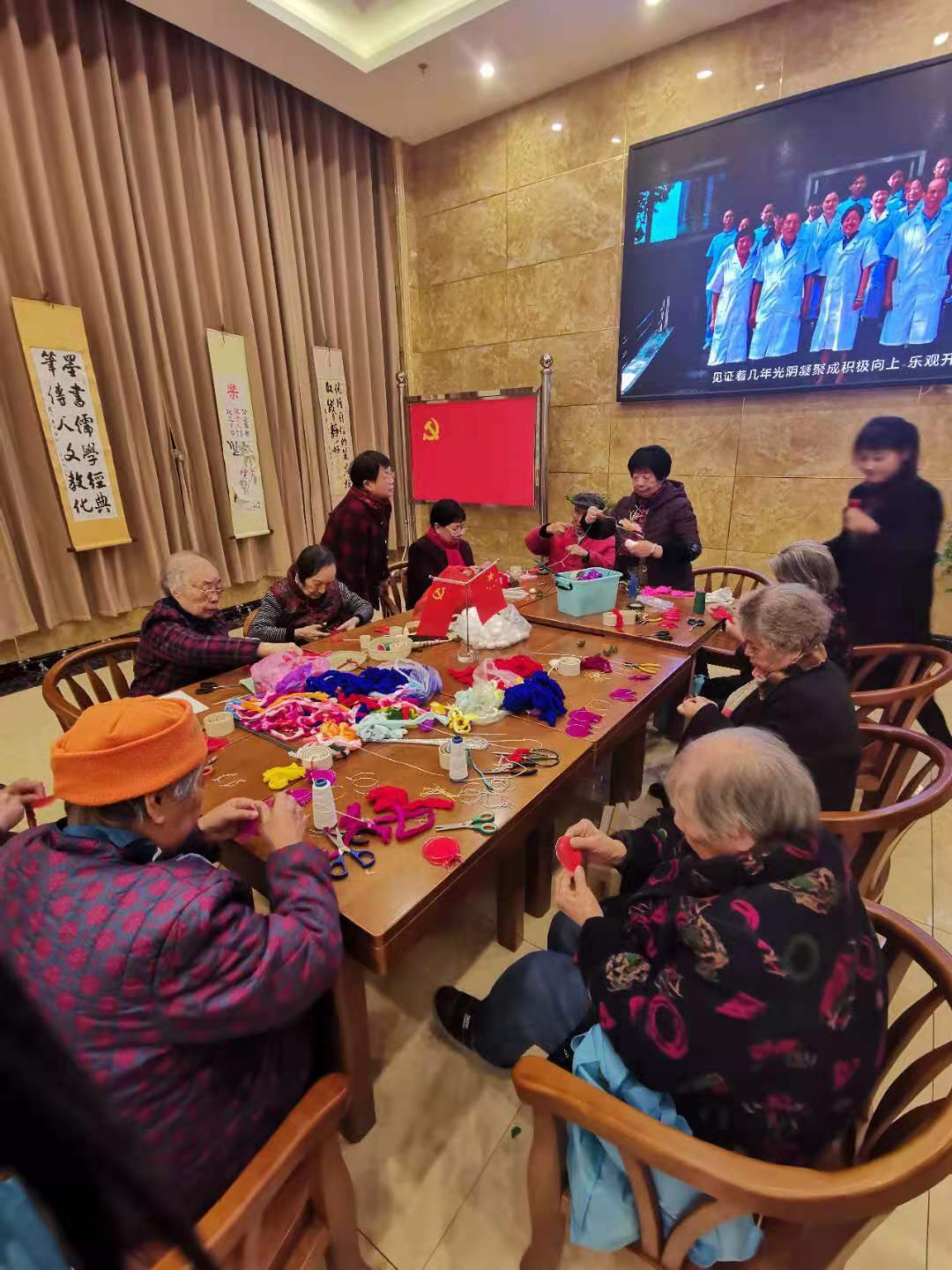 安沙鎮(zhèn)青松老年公寓讓老年人既“頤養(yǎng)”又“樂(lè)學(xué)”。長(zhǎng)沙晚報(bào)全媒體記者 顏家文攝