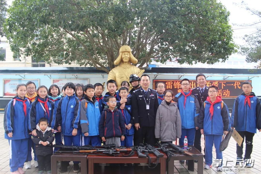 雷鋒派出所常開展學雷鋒活動,。圖片均為通訊員提供