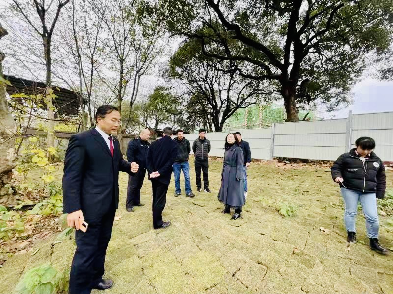 義務(wù)賠償人進行生態(tài)修復(fù)后，接受多部門初步驗收,。 通訊員 楊龍 供圖  