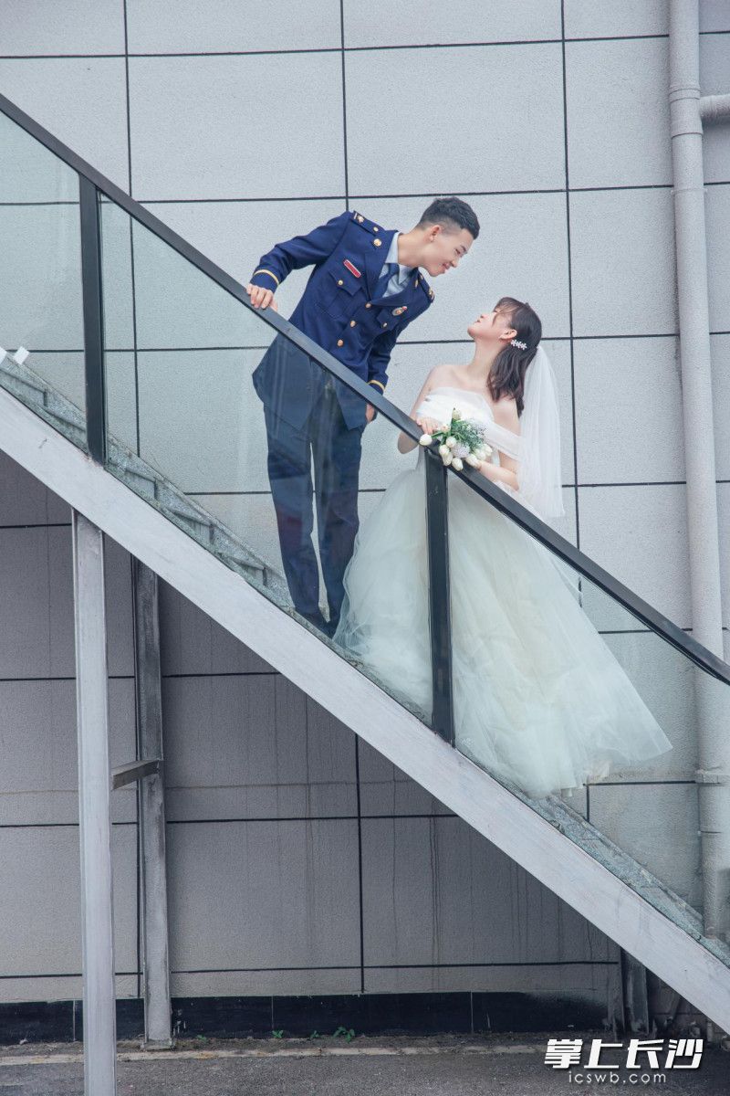 李豪和石佶祥,。長沙晚報通訊員 蔣偉岸 供圖