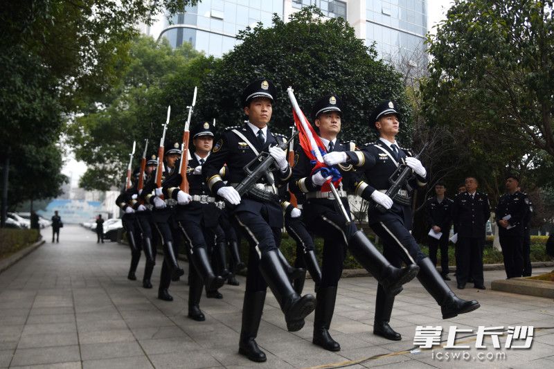 升警旗儀式現(xiàn)場,。