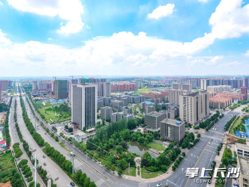 位于天心經(jīng)開區(qū)的長沙總部基地,。 長沙晚報通訊員 成柳靜 供圖