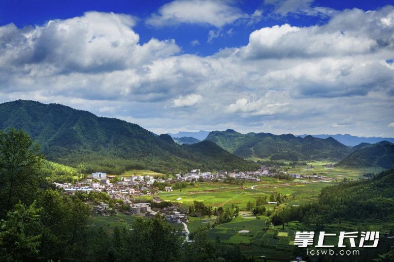 土家山寨換新貌。