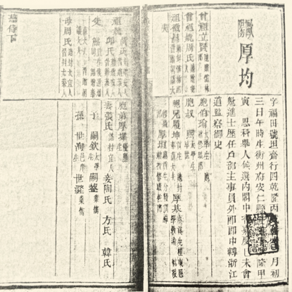 道光十七年《續(xù)刻岳麓書院同門齒譜》書影,。圖片選自《岳麓書院史》