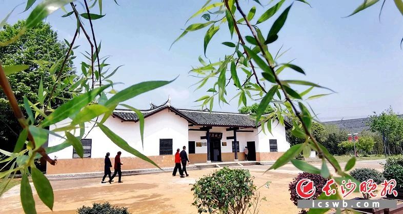 位于長沙縣果園鎮(zhèn)的田漢故居,，是長沙重要的紅色旅游景點(diǎn)。周柏平 攝