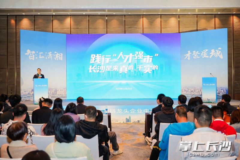 25日,，長(zhǎng)沙在廣州開展“智匯瀟湘 才聚星城”2024年長(zhǎng)沙重點(diǎn)產(chǎn)業(yè)鏈龍頭企業(yè)中高端人才洽談活動(dòng)。 均為主辦方供圖