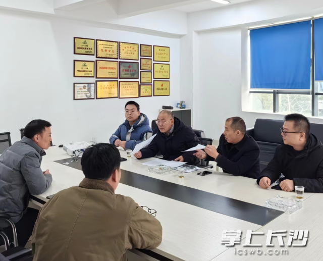 深入企業(yè)開(kāi)展節(jié)后復(fù)工復(fù)產(chǎn)安全檢查和指導(dǎo)服務(wù),。均為長(zhǎng)沙晚報(bào)通訊員 向玲婭供圖