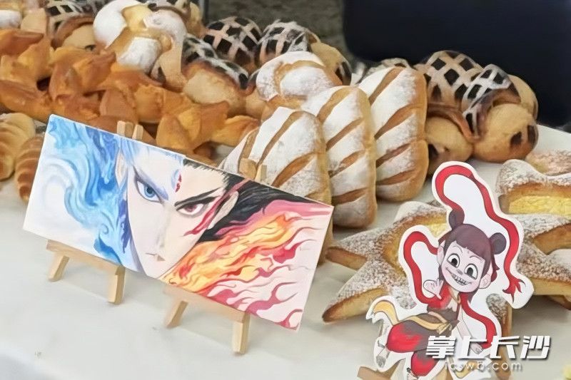 長(zhǎng)沙優(yōu)美西點(diǎn)師烘焙師作品展示,。 均為通訊員供圖