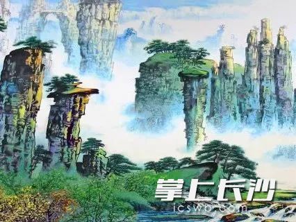 李艷的湘繡作品,。  均為長(zhǎng)沙非遺館供圖
