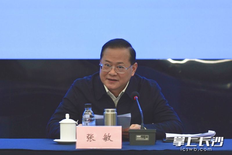 張敏出席會議并講話,。