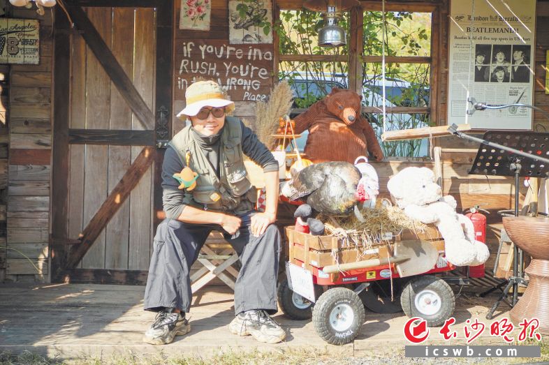 楊濤打造的隱山莊園在社交媒體上圈粉無數(shù),。鄧迪 攝