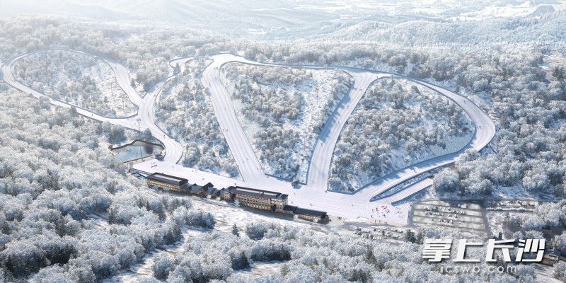 大圍山冰雪運動中心效果圖,。 受訪方供圖