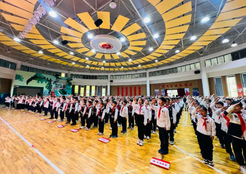 泰禹小學開展全民國家安全教育日系列活動,。通訊員供圖
