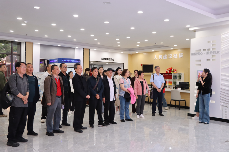 四川省綿陽(yáng)市涪城區(qū)關(guān)工委考察團(tuán)一行來(lái)長(zhǎng)沙市雨花區(qū)考察交流,。通訊員供圖