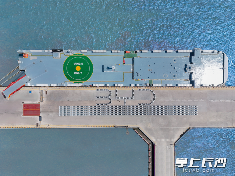 “BYD SHENZHEN”號(hào)俯瞰,。 均為比亞迪供圖