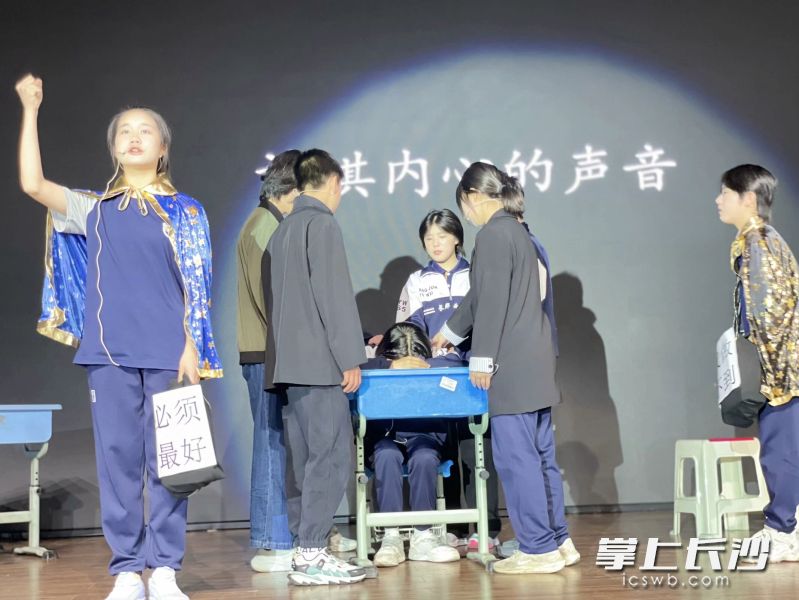 6所學(xué)校的心理劇從20個(gè)節(jié)目中脫穎而出進(jìn)行展演。