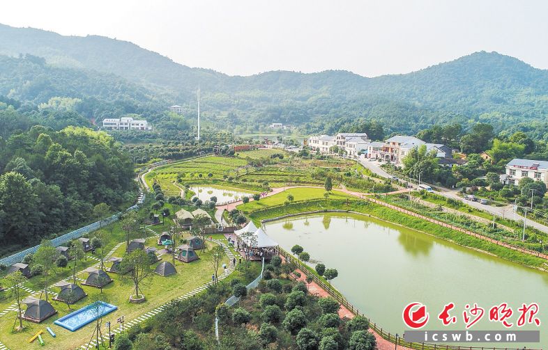 長沙縣開慧鎮(zhèn)通過發(fā)展旅游產業(yè),，帶動農民在家門口創(chuàng)業(yè)，既美化了鄉(xiāng)村環(huán)境又帶來了更多收入,。長沙晚報全媒體記者 鄒麟 攝