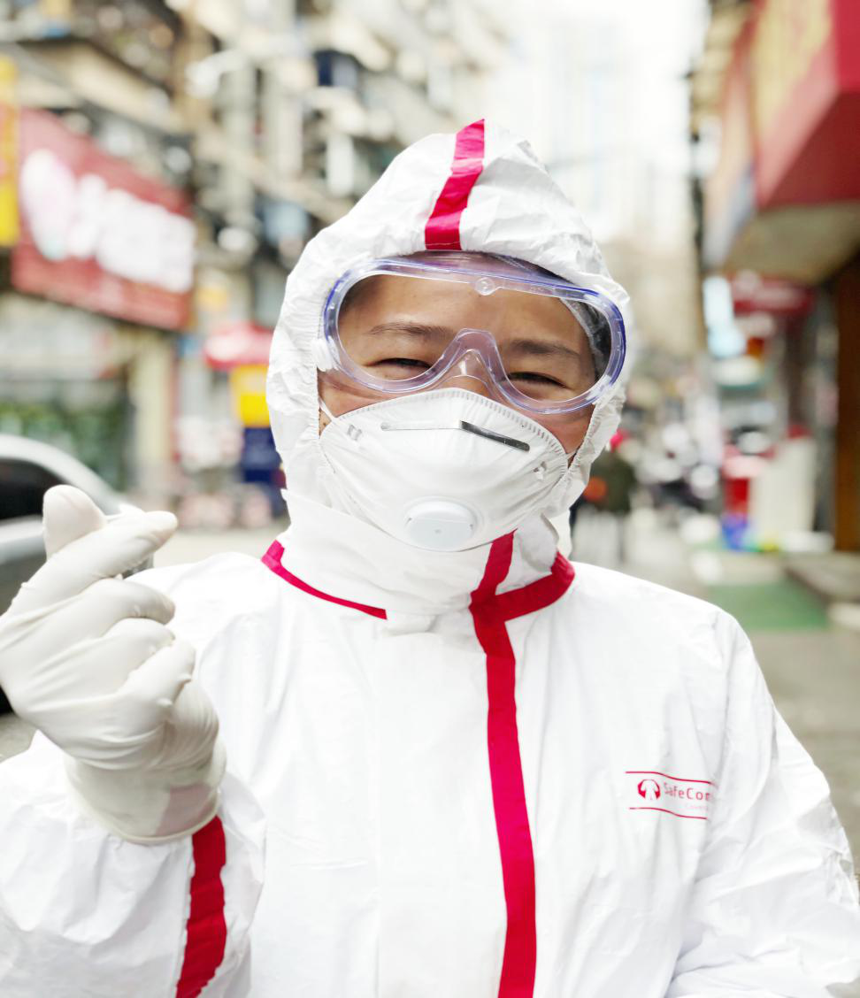 定王臺街道社區(qū)衛(wèi)生服務(wù)中心傳染病防控專干 陳進(jìn)英——一起加油！堅持下去就是春暖花開,！