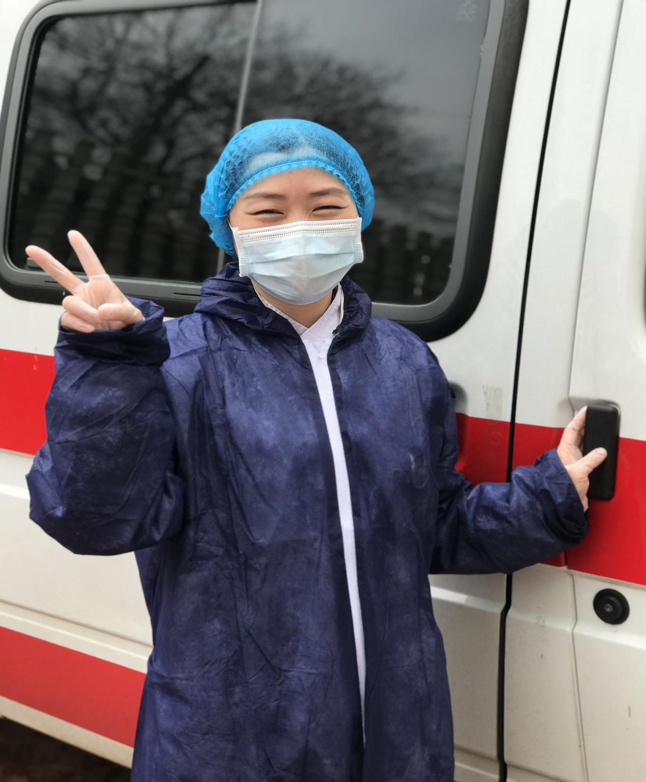 東岸街道社區(qū)衛(wèi)生服務(wù)中心 于 陽——向光前行,，靜待櫻花盛開,，武漢加油！中國加油,！