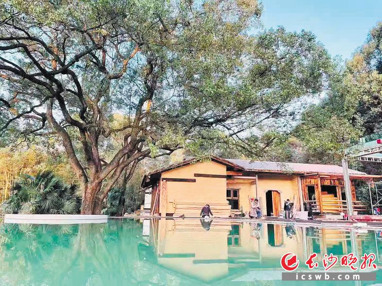 銅官潭州社區(qū),，5號(hào)山谷高端民宿即將開門迎客。 望城水投集團(tuán)供圖