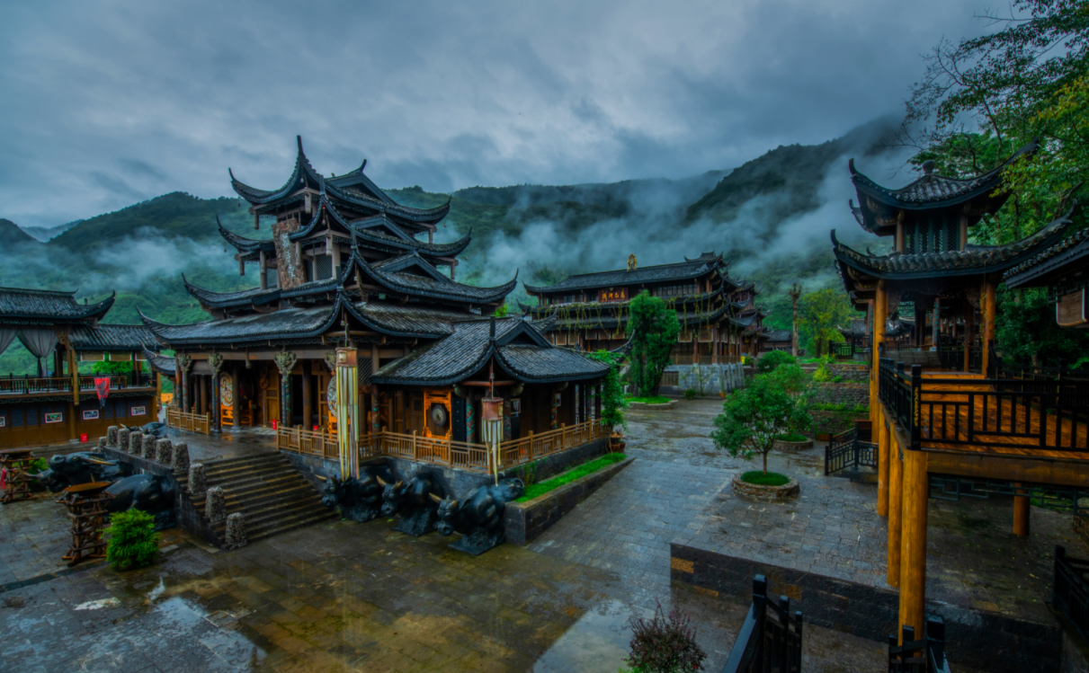 具有濃郁民族風(fēng)情的惹巴拉
