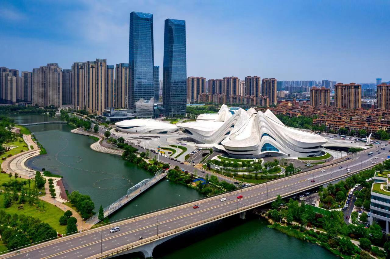 梅溪湖國際文化藝術(shù)中心。長沙旅發(fā)大會組委會供圖