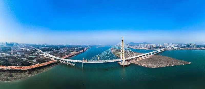 香爐洲大橋,。望城區(qū)融媒體中心供圖