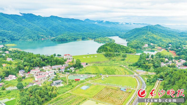 前不久,，梅田湖農(nóng)耕文化旅游區(qū)躋身國家3A級景區(qū)之列,。長沙晚報通訊員 劉辜 攝