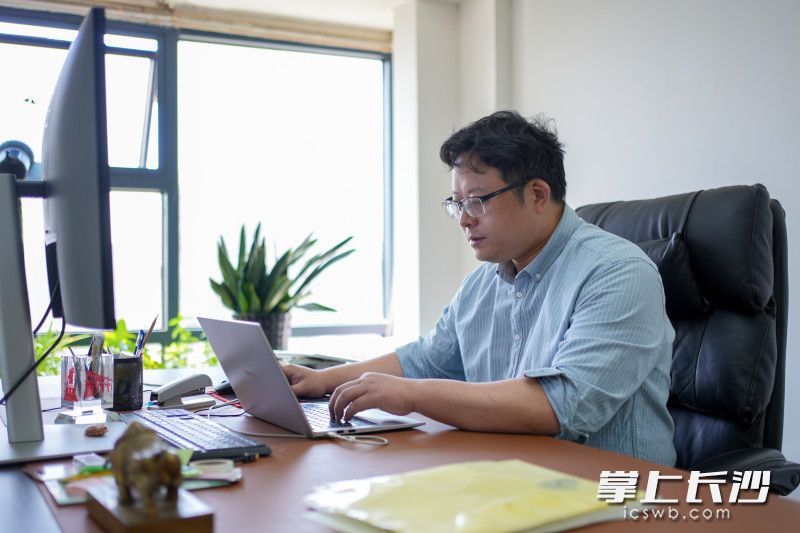 Photo by He Wenrui from Changsha Evening News.
