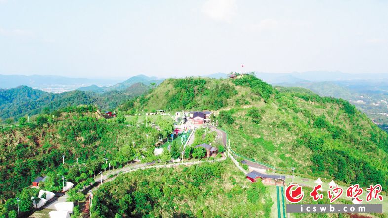 片區(qū)俯瞰圖,。長(zhǎng)沙晚報(bào)通訊員 金利蓉 供圖